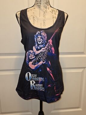 Ozzy Osbourne Randy Rhoads Tank Top Small NWT